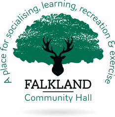 Falkland Community Hall – Fife Logo